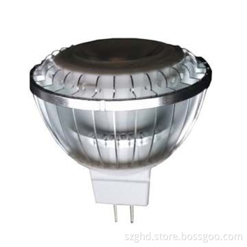 LED spotlight bulb, GU10 base, aluminum, 7W
